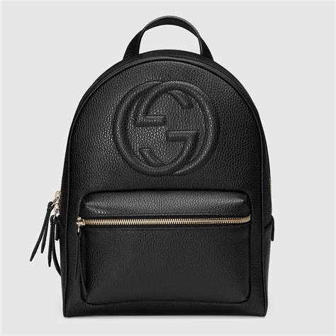 authentic leather gucci backpack|gucci backpack price.